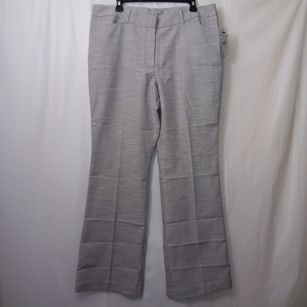 WORTHINGTON MODERN FIT TROUSER LEG DRESS PANTS